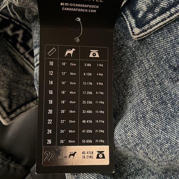 Dog Denim Vest - Picture 5 of 5